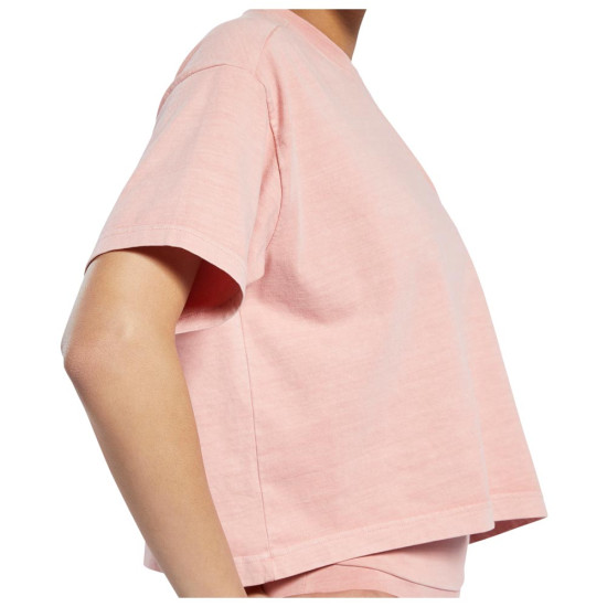 Reebok Γυναικεία κοντομάνικη μπλούζα Crop Reebok Γυναικεία κοντομάνικη μπλούζα Crop